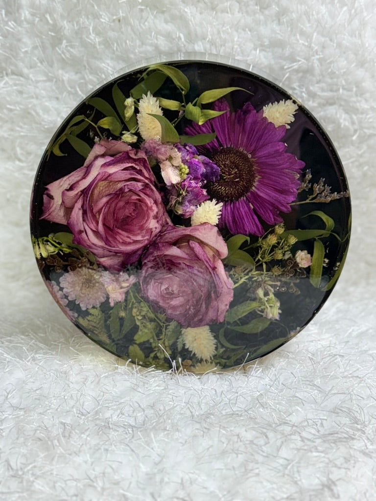 Circle Resin Display