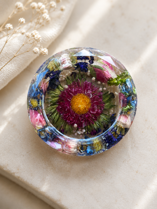 Faceted Jewelry Dish
