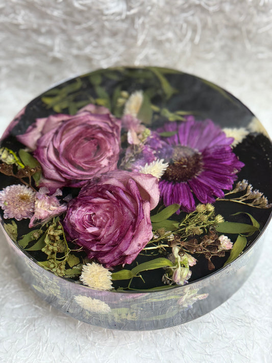 Circle Resin Display