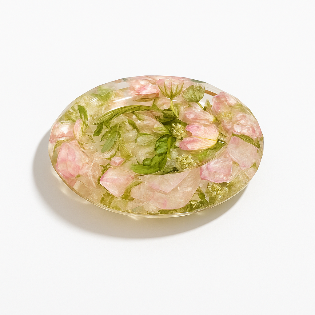 Faceted Jewelry Dish- Large