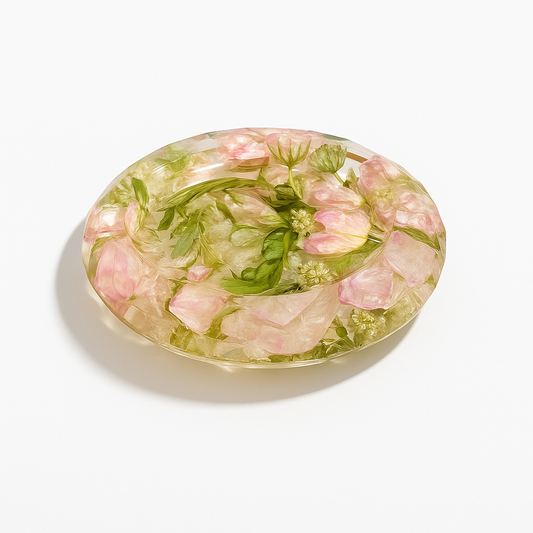 Faceted Jewelry Dish- Large