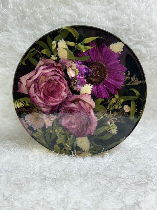Circle Resin Display