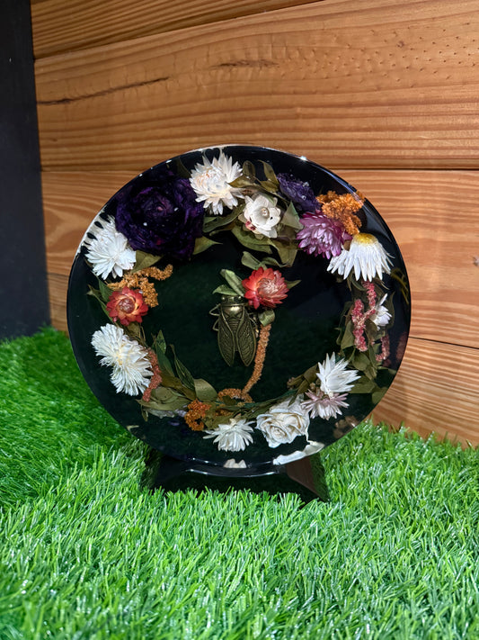 Circle Resin Display