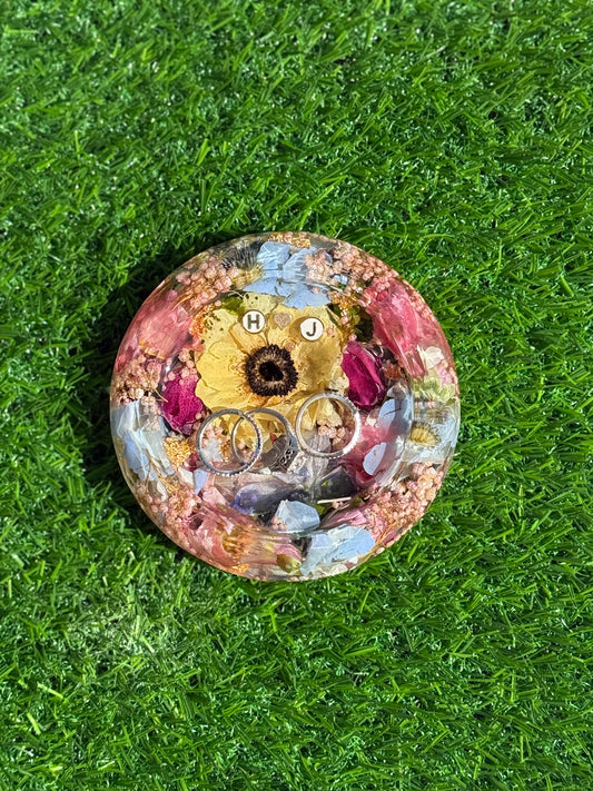 Faceted Jewelry Dish
