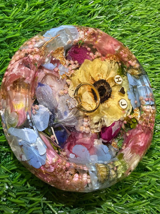 Faceted Jewelry Dish
