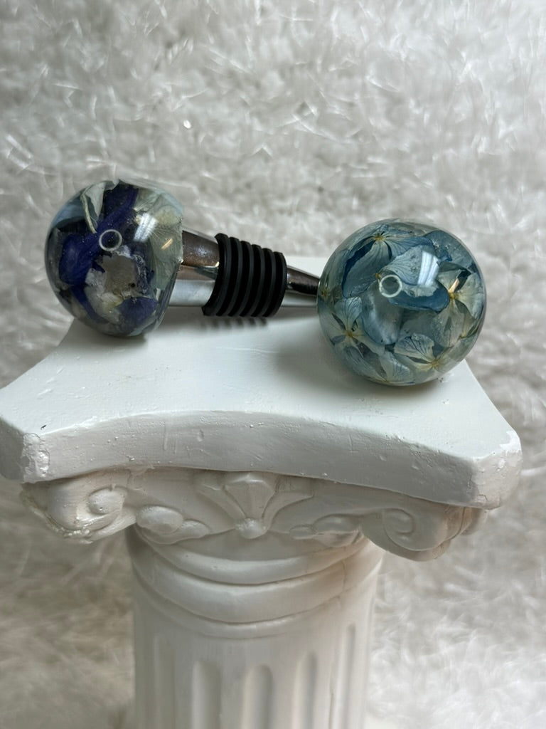 Resin Floral Wine Cork