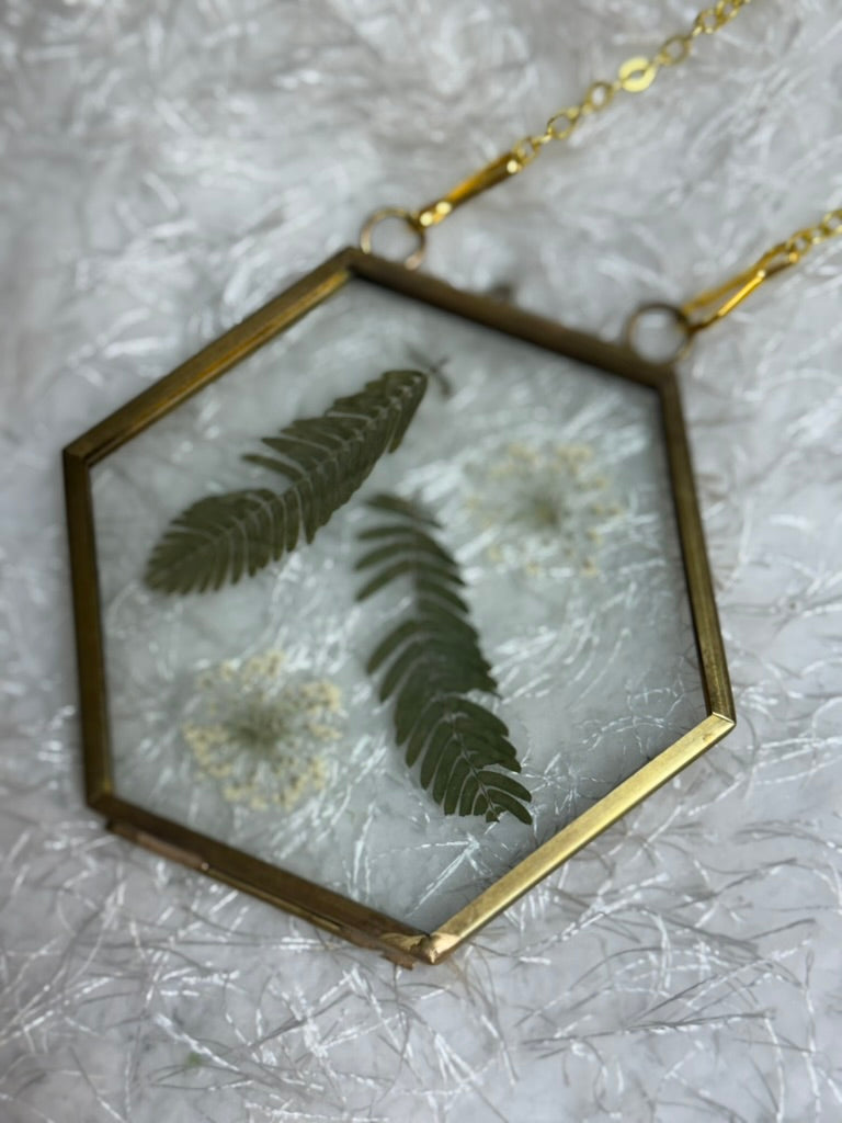 Pressed Flower Hanging Frame (Small)