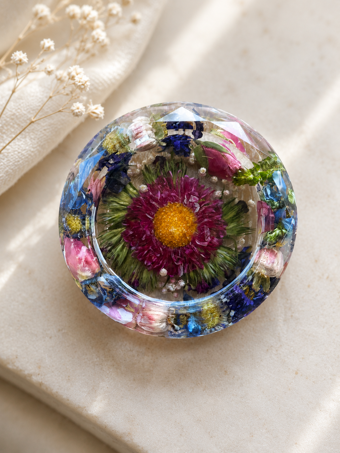 Faceted Jewelry Dish