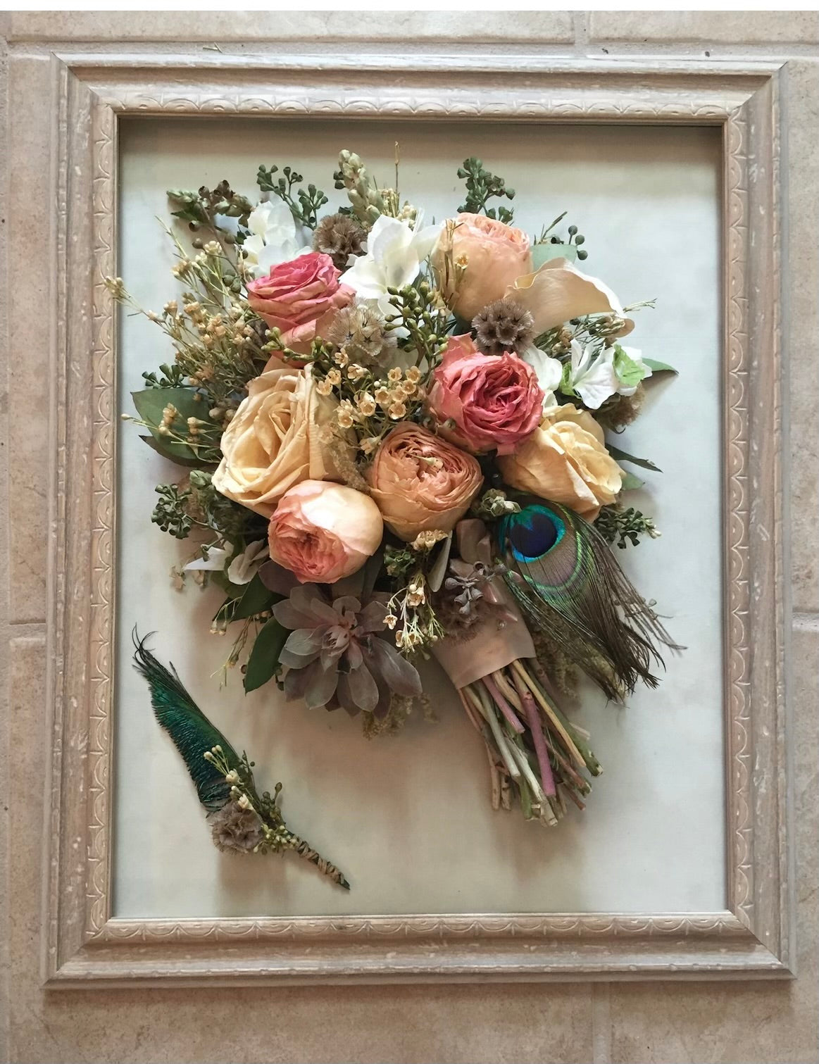 Custom Framed Bouquets
