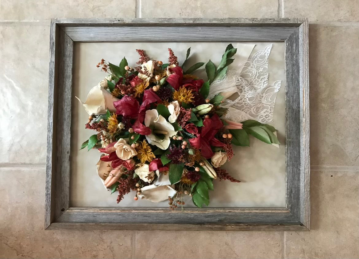 Custom Framed Bouquets