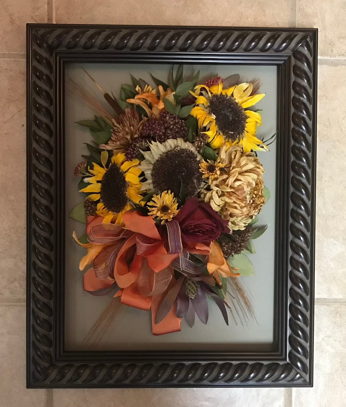 Custom Framed Bouquets
