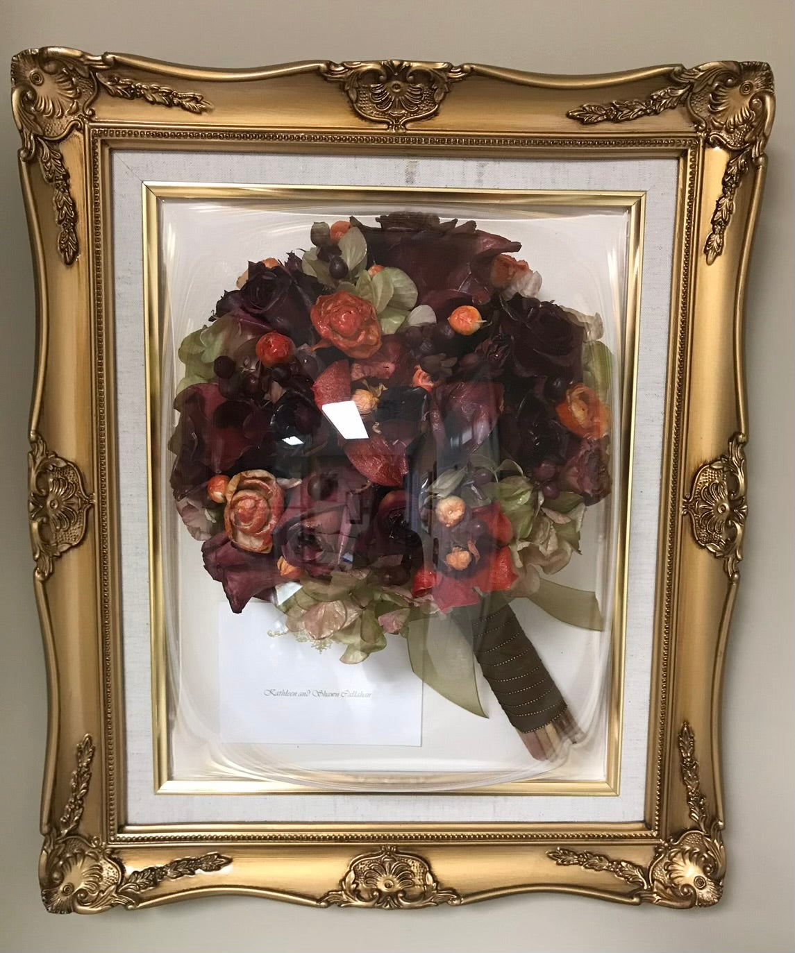 Custom Framed Bouquets