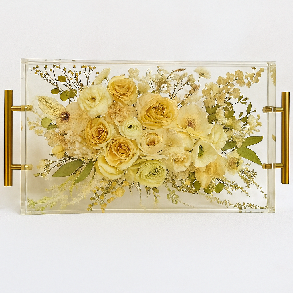 12x16 Deep Resin Serving Tray