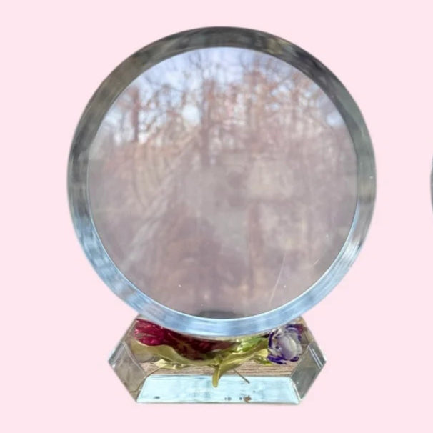 Circle Resin Display