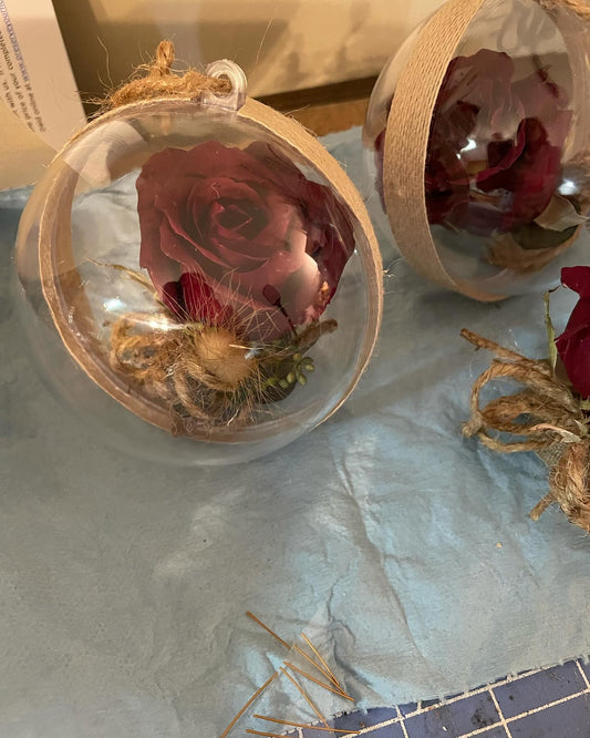 Floral Keepsake Ornament