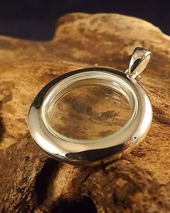 Memorial Pendant With Glass Front