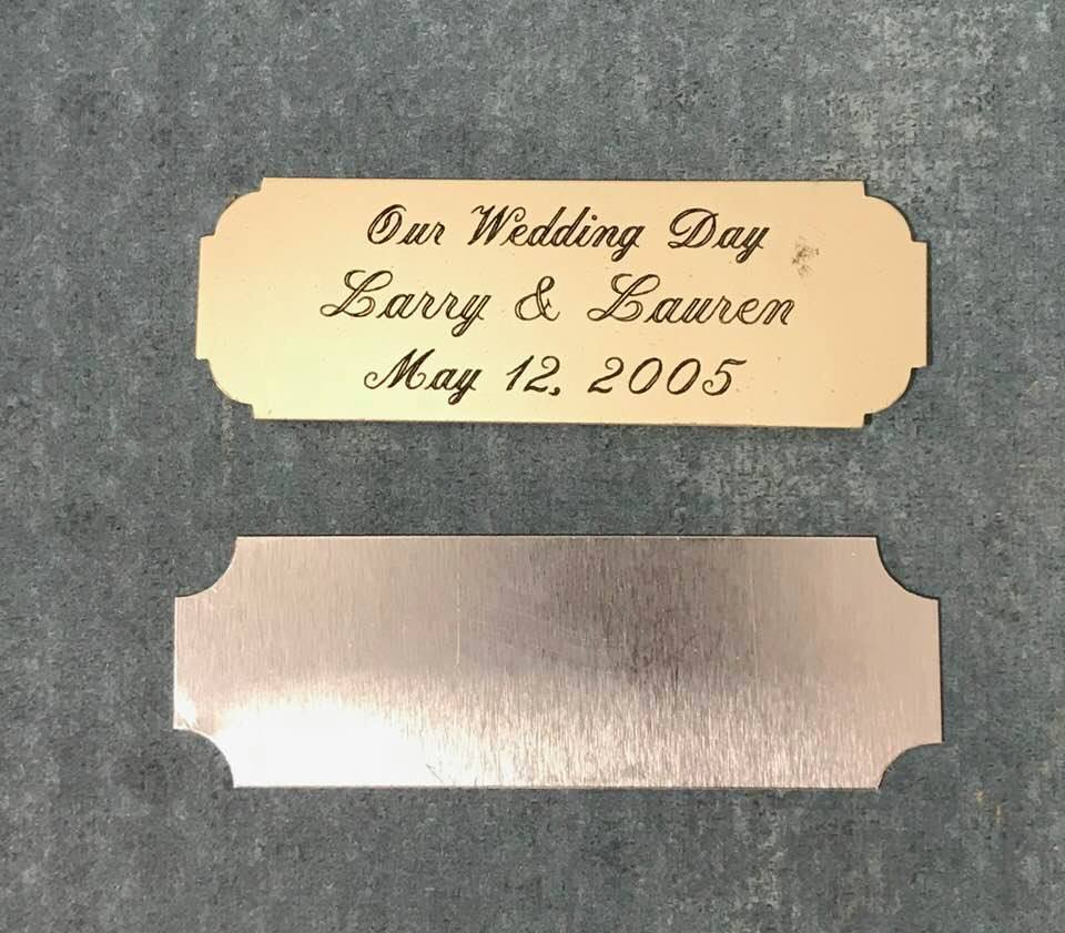 Engraved Plate