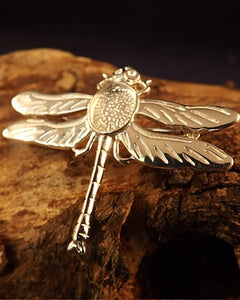 Silver Dragonfly Brooch For 10x8
