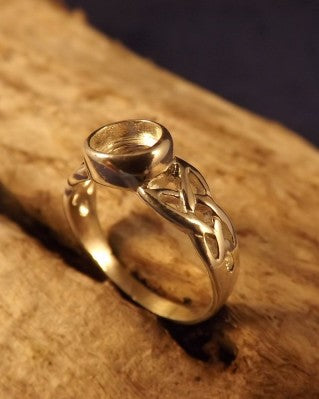 Celtic Ring Finding For 6mm Setting