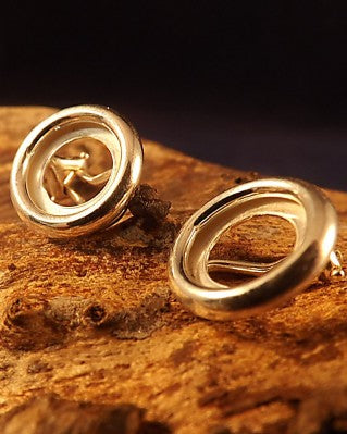 Silver Earclips Earrings Findings For Setting Cabochons