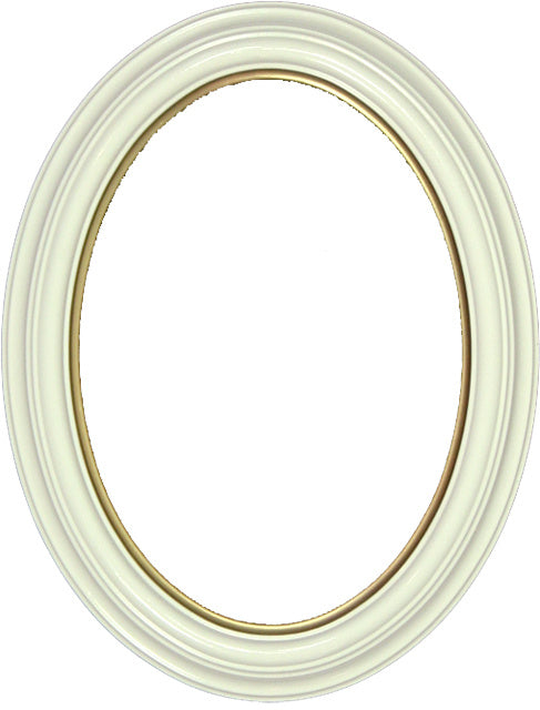 Classic Series 5 5x7 Oval Frames with Gold Lip (2)