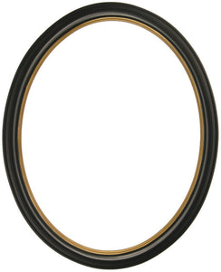 Classic Series 5 Narrow 11x14 Oval Frames with Gold Lip (2)